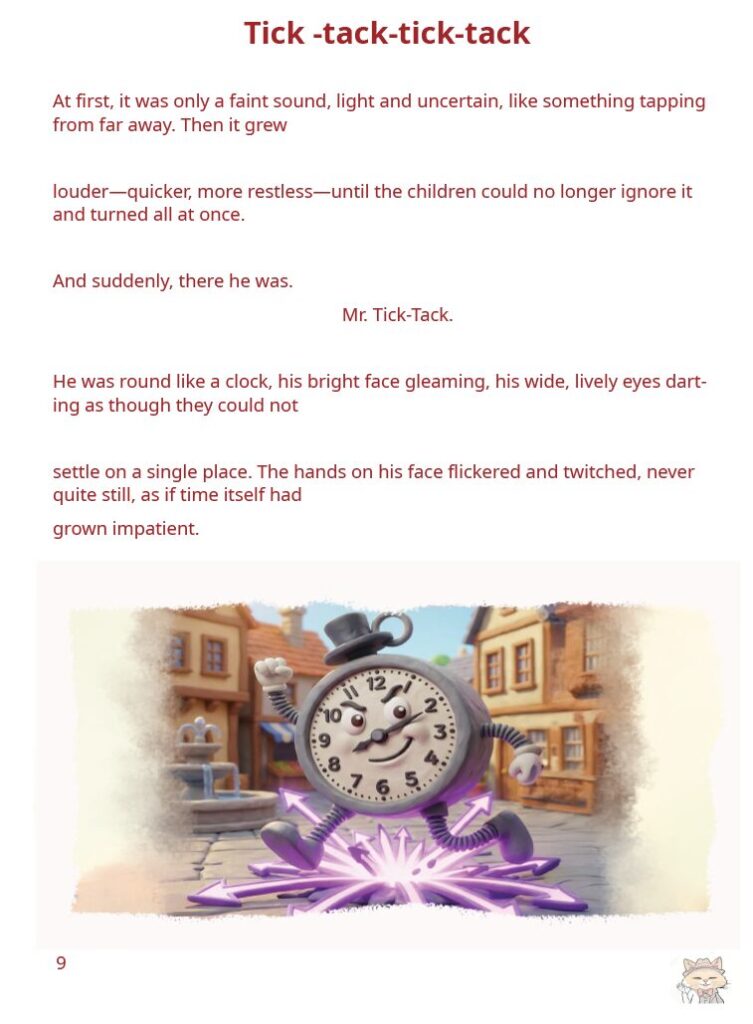 Mr. Tick Tack illustration